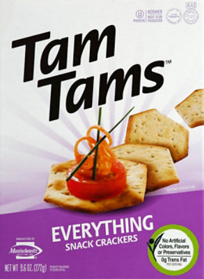 Manischewitz Everything Tam Tam Cracker - 9.6 Oz - Image 2