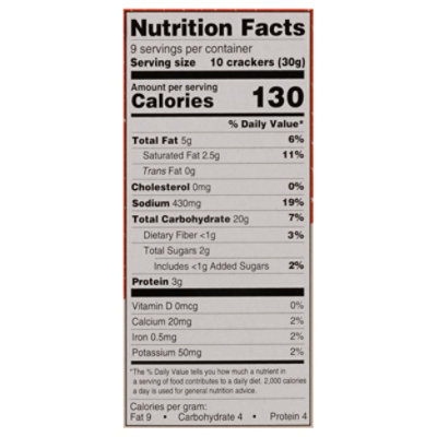 Manischewitz Everything Tam Tam Cracker - 9.6 Oz - Image 3