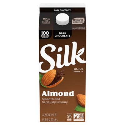 Silk Dark Chocolate Almond Milk - 64 Fl. Oz. - Image 1