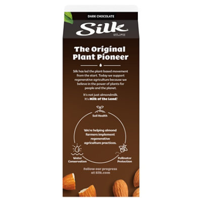 Silk Dark Chocolate Almond Milk - 64 Fl. Oz. - Image 2