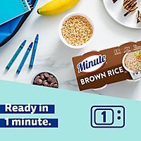 Minute Ready to Serve! Rice Microwaveable Brown Rice Whole Grain Cup - 8.8 Oz - Image 3