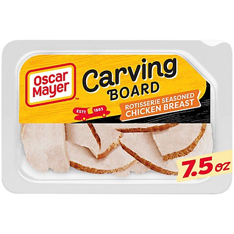Oscar Mayer Carving Board Chicken Breast Rotisserie Seasoned - 7.5 Oz