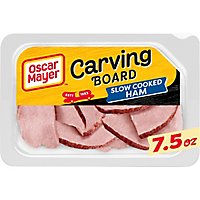 Oscar Mayer Carving Board Slow Cooked Ham Sliced Lunch Meat Tray - 7.5 Oz - Image 1