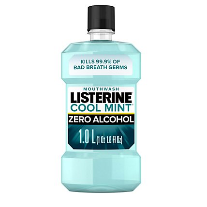 LISTERINE ZERO Mouthwash Clean Mint - 1 Liter - Image 2