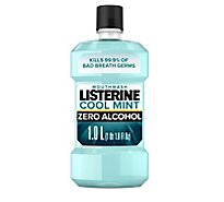 LISTERINE ZERO Mouthwash Clean Mint - 1 Liter