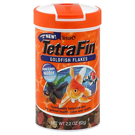 Tetra Fish Food TetraFin Goldfish Flakes Jar - 2.2 Oz