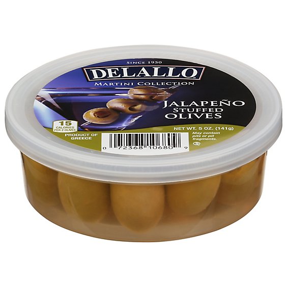 DeLallo Olives Stuffed Jalapeno - Each
