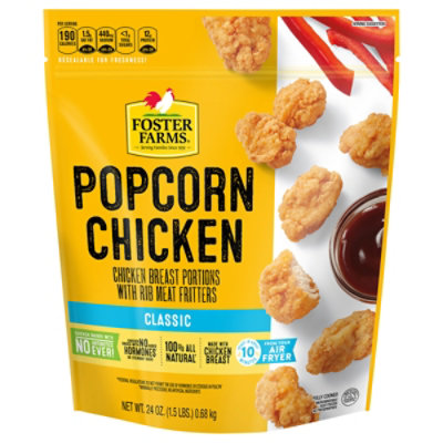 Foster Farms Popcorn Chicken - 24 oz - Image 1