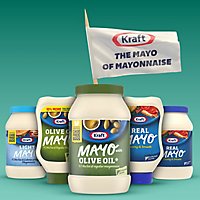 Kraft Mayo with Olive Oil Reduced Fat Mayonnaise Jar - 30 Fl. Oz. - Image 5