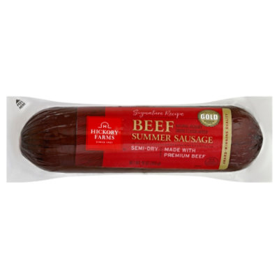 Hickory Farms Beef Stick Summer Sausage Original Recipe - 10 Oz