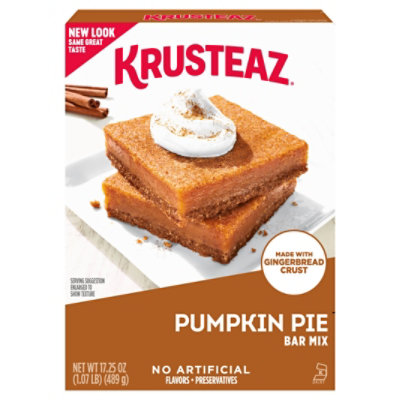 Krusteaz Pumpkin Pie Bar Mix - 17.25 Oz - Image 1