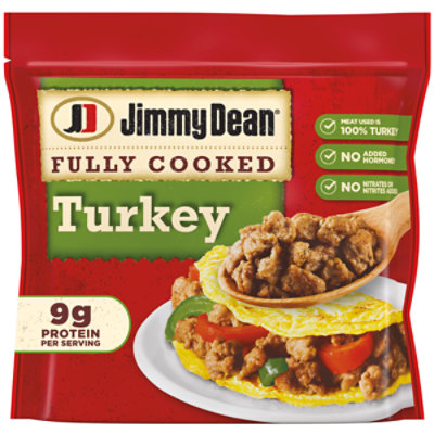 Jimmy Dean Fully Cooked Turkey Sausage Crumbles - 9.6 Oz - Image 7