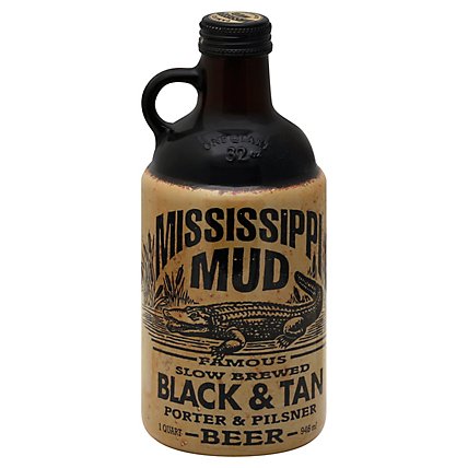 Mississippi Mud Black & Tan Bottles - 32 Fl. Oz. - Image 1