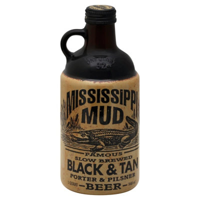 Mississippi Mud Black & Tan Bottles - 32 Fl. Oz.