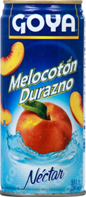 Goya Peach Nectar - 9.60 Fl. Oz. - Image 5