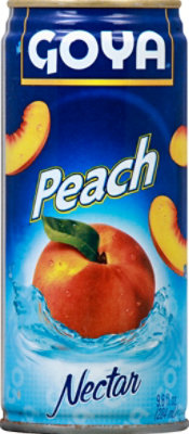 Goya Peach Nectar - 9.60 Fl. Oz. - Image 1