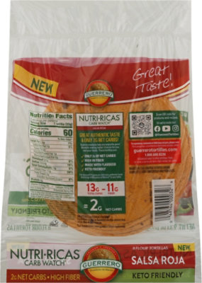 Guerrero Tortillas Corn White Maiz Blanco King Size Bag 60 Count - 75 Oz - Image 6