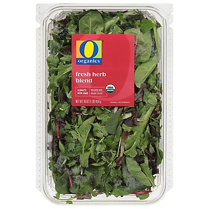 O Organics Organic Salad Fresh Herb Blend Prepacked - 16 Oz - Image 2
