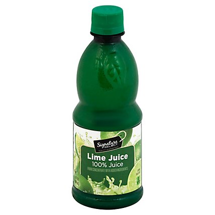 Signature SELECT Lime Juice - 15 Fl. Oz. - Image 1