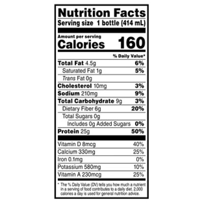 MUSCLE MILK Protein Shake Strawberries N Creme - 14 Fl. Oz. - Image 4