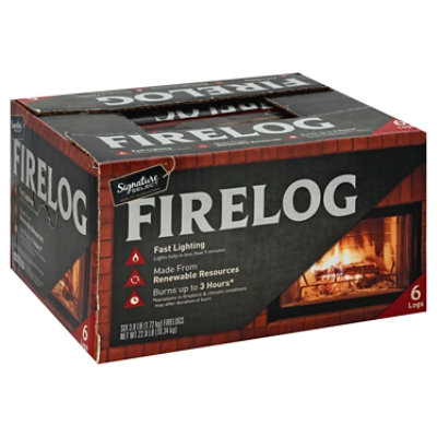 Signature SELECT Firelog Natural - 6-3.8 Lb - Image 1