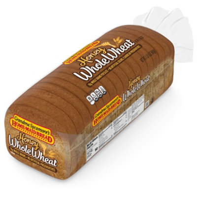 Grandma Sycamore's Home Maid Honey Whole Wheat Bread - 24 Oz - Image 4
