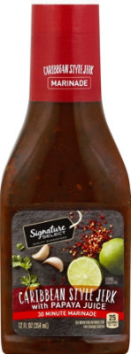 Signature SELECT Jerk Marinade Caribbean - 12 Fl. Oz. - Image 2