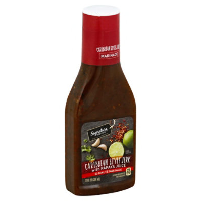 Signature SELECT Jerk Marinade Caribbean - 12 Fl. Oz. - Image 1