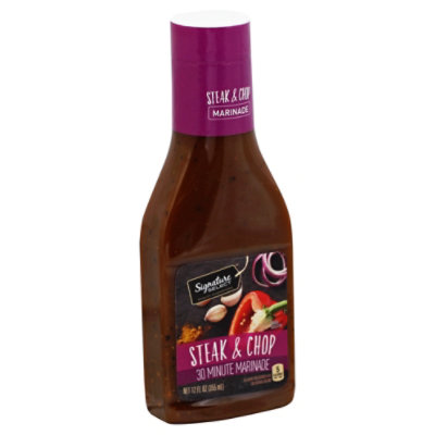 Signature SELECT Marinade Steak & Chop - 12 Fl. Oz. - Image 1