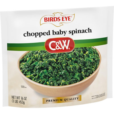 Birds Eye C&W Chopped Baby Spinach Frozen Vegetables - 16 Oz - Image 2