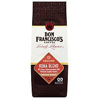 Don Franciscos Coffee Family Reserve Coffee Ground Medium Roast Kona Blend - 12 Oz - Image 1