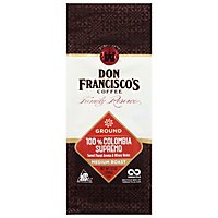 Don Franciscos Coffee Family Reserve Coffee Ground Medium Roast Colombia Supremo - 12 Oz - Image 3