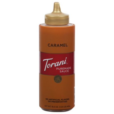 Torani Puremade Caramel Sauce - 16.5 Oz - Image 3