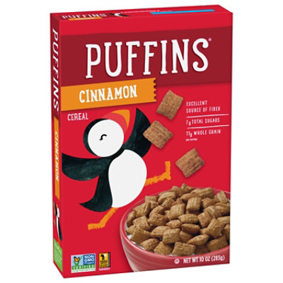 Barbaras Puffins Cereal Cinnamon - 10 Oz - Image 3