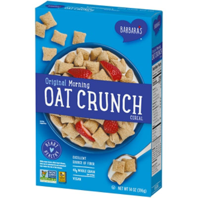 Barbara's Morning Oat Crunch Original Heart Healthy Non GMO Cereal - 14 Oz - Image 4