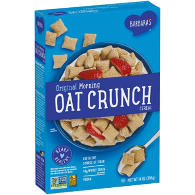 Barbara's Morning Oat Crunch Original Heart Healthy Non GMO Cereal - 14 Oz - Image 3