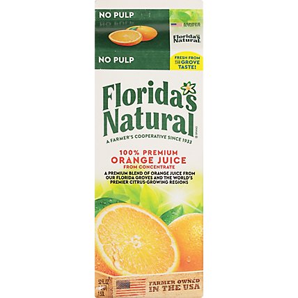 Floridas Natural Orange Juice No Pulp Chilled - 52 Fl. Oz. - Image 3