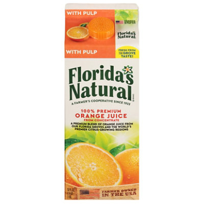 Florida's Natural Orange Juice Some Pulp Chilled - 52 Fl. Oz. - Image 2