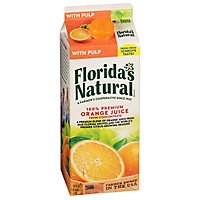 Florida's Natural Orange Juice Some Pulp Chilled - 52 Fl. Oz. - Image 2