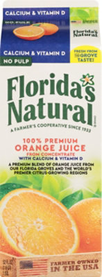 Florida's Natural Orange Juice No Pulp with Calcium & Vitamin D Chilled - 52 Fl. Oz. - Image 6