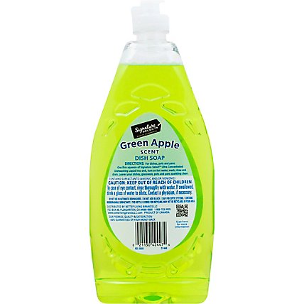 Signature SELECT Dishwashing Liquid Green Apple - 24 Fl. Oz. - Image 4