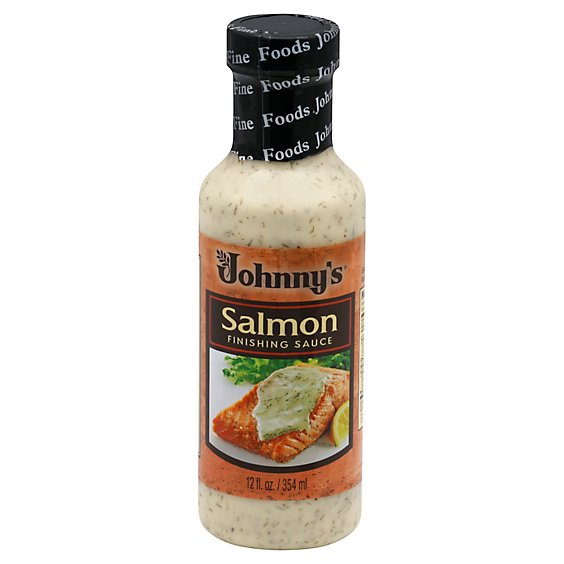 Johnnys Salmon Finishing Sauce - 12 Fl. Oz.