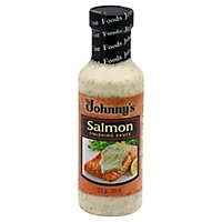 Johnnys Salmon Finishing Sauce - 12 Fl. Oz. - Image 1