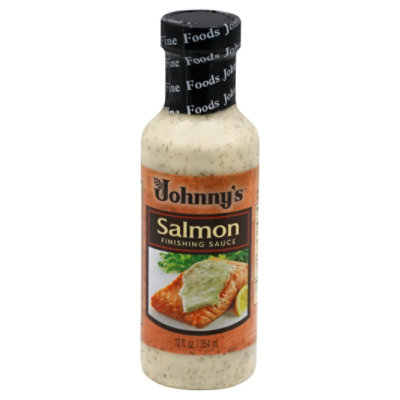 Johnny's Salmon Finishing Sauce, 12 oz