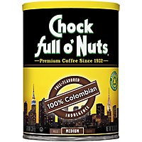 Chock full o Nuts Coffee Ground Colombian - 10.3 Oz - Image 2