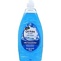 Signature SELECT Dishwashing Liquid Ultra Concentrated Ocean Blue - 24 Fl. Oz. - Image 2
