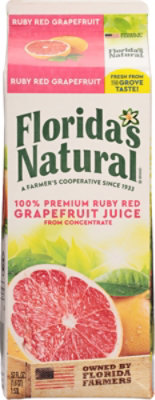 Florida's Natural Ruby Red Grapefruit Juice 100% Chilled - 52 Fl. Oz. - Image 5