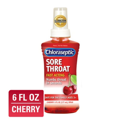 Chloraseptic Cherry Sore Throat Spray - 6 Fl. Oz. - Image 1