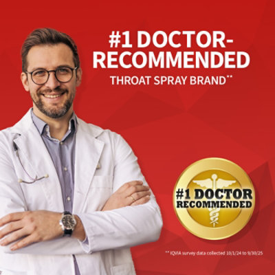 Chloraseptic Cherry Sore Throat Spray - 6 Fl. Oz. - Image 3