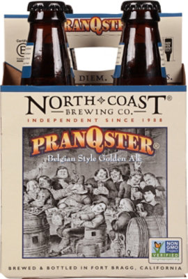 North Coast Pranqster Belgian Style Golden Ale In Bottles - 4-12 Fl. Oz. - Image 4